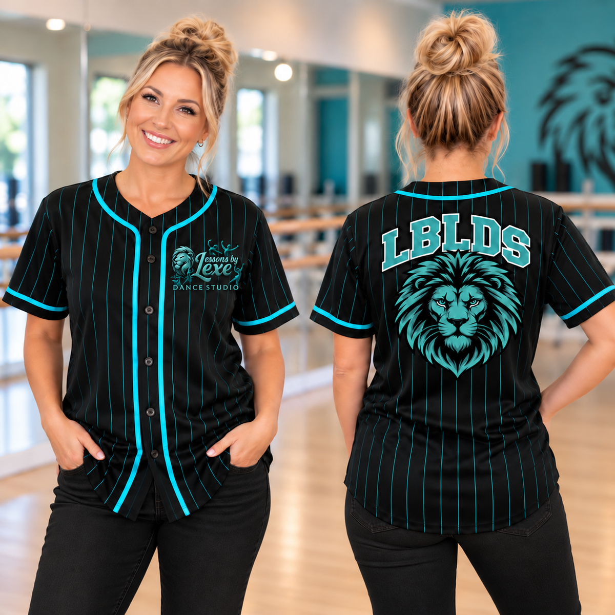 Lessons by Lexe Lion Pride Baseball Jersey | Youth & Adult
