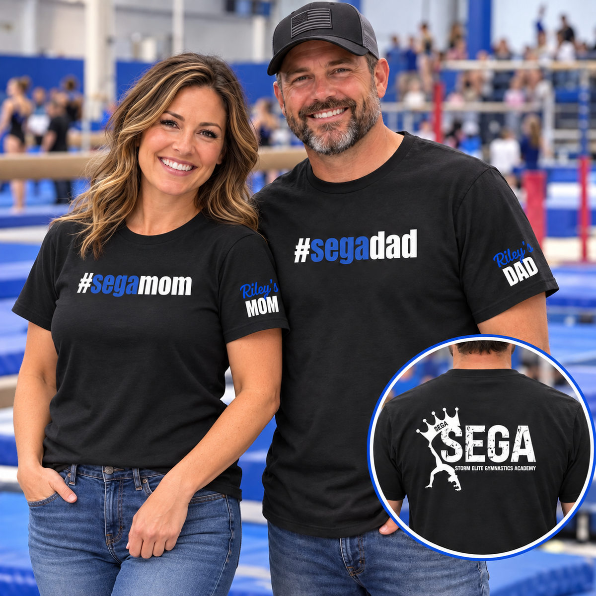 SEGA Mom & Dad Shirts | Personalized Team Pride
