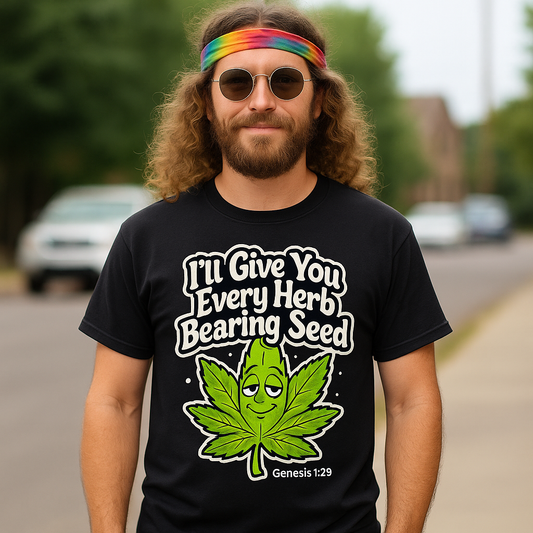 I’ll Give You Every Herb Bearing Seed 2 Graphic Tee & Hoodie,  Cotton T-Shirt, Hoodie