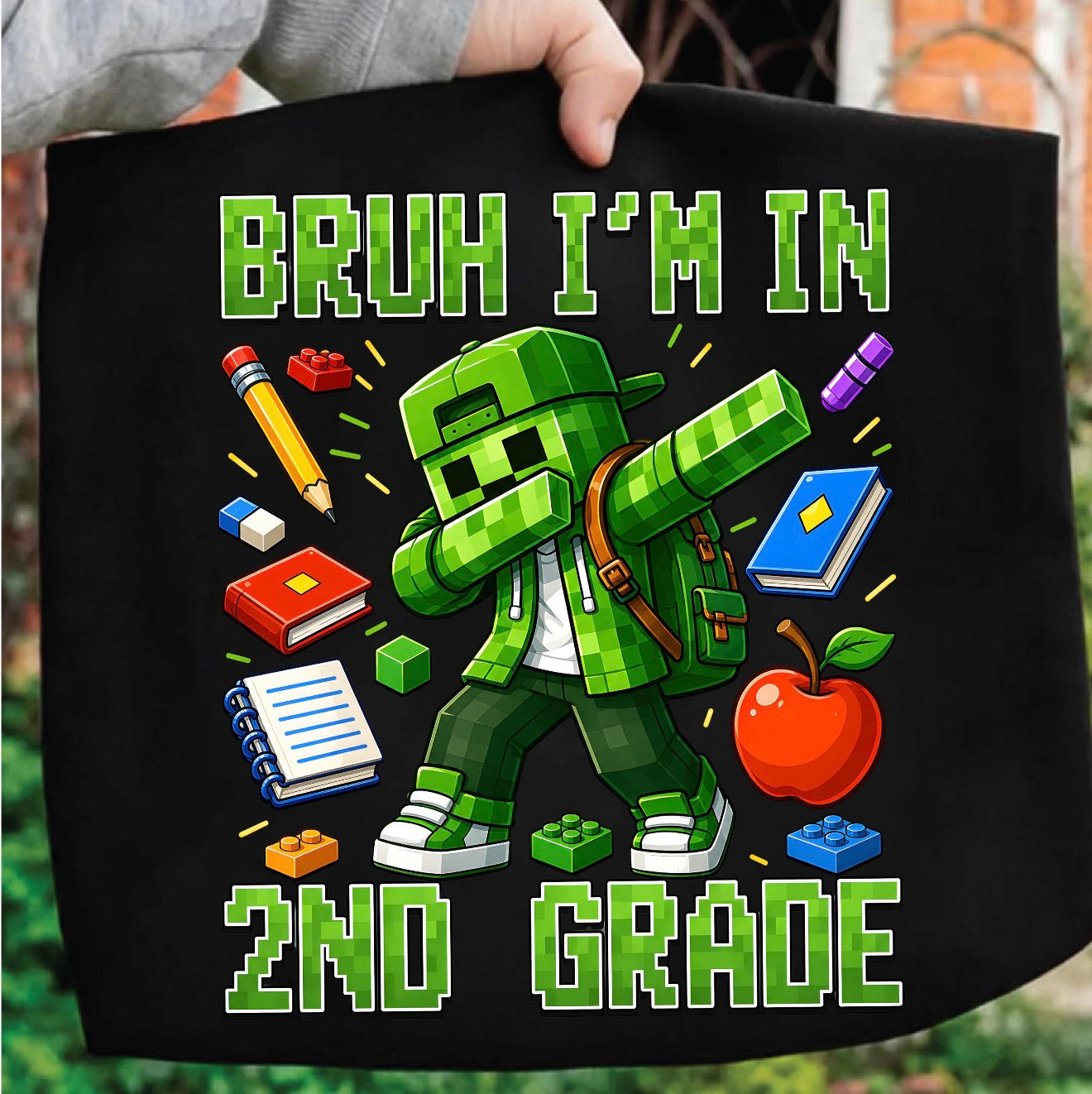Bruh I’m In 5th Grade Shirt | Gaming First Day of School Shirt | Funny Gamer Kids Tee | Back to School Shirt