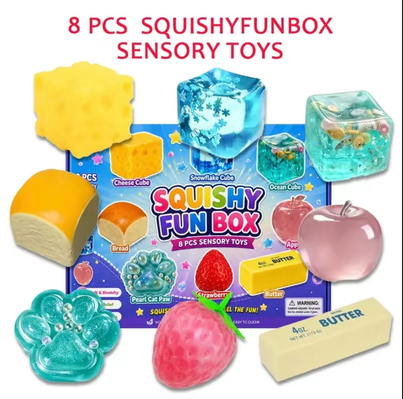 Squshie Boxes 8pc
