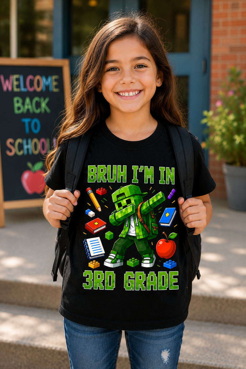 Bruh I’m In 5th Grade Shirt | Gaming First Day of School Shirt | Funny Gamer Kids Tee | Back to School Shirt