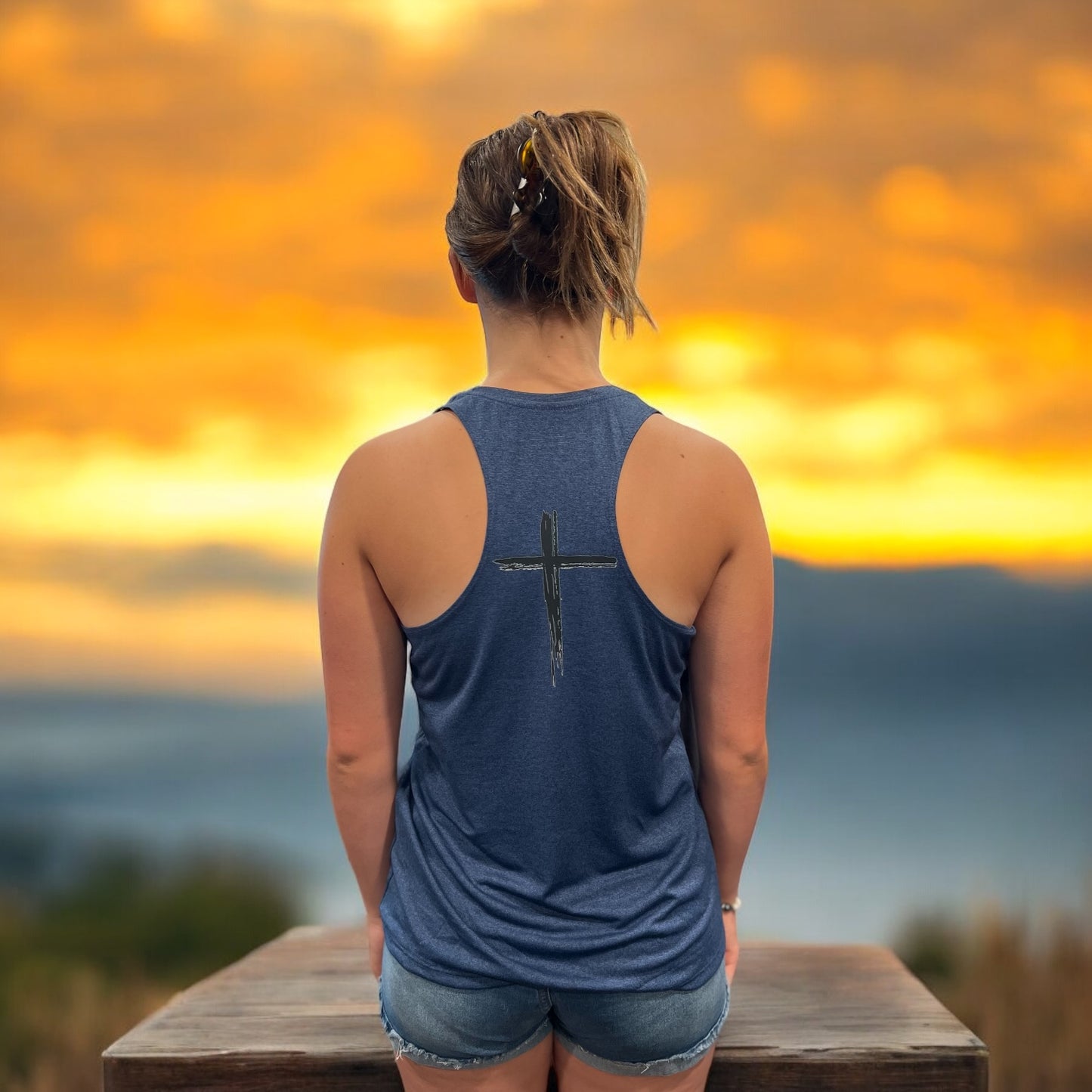 Women's Tank Top -I love God, but some of his children get on my nerves  10-1