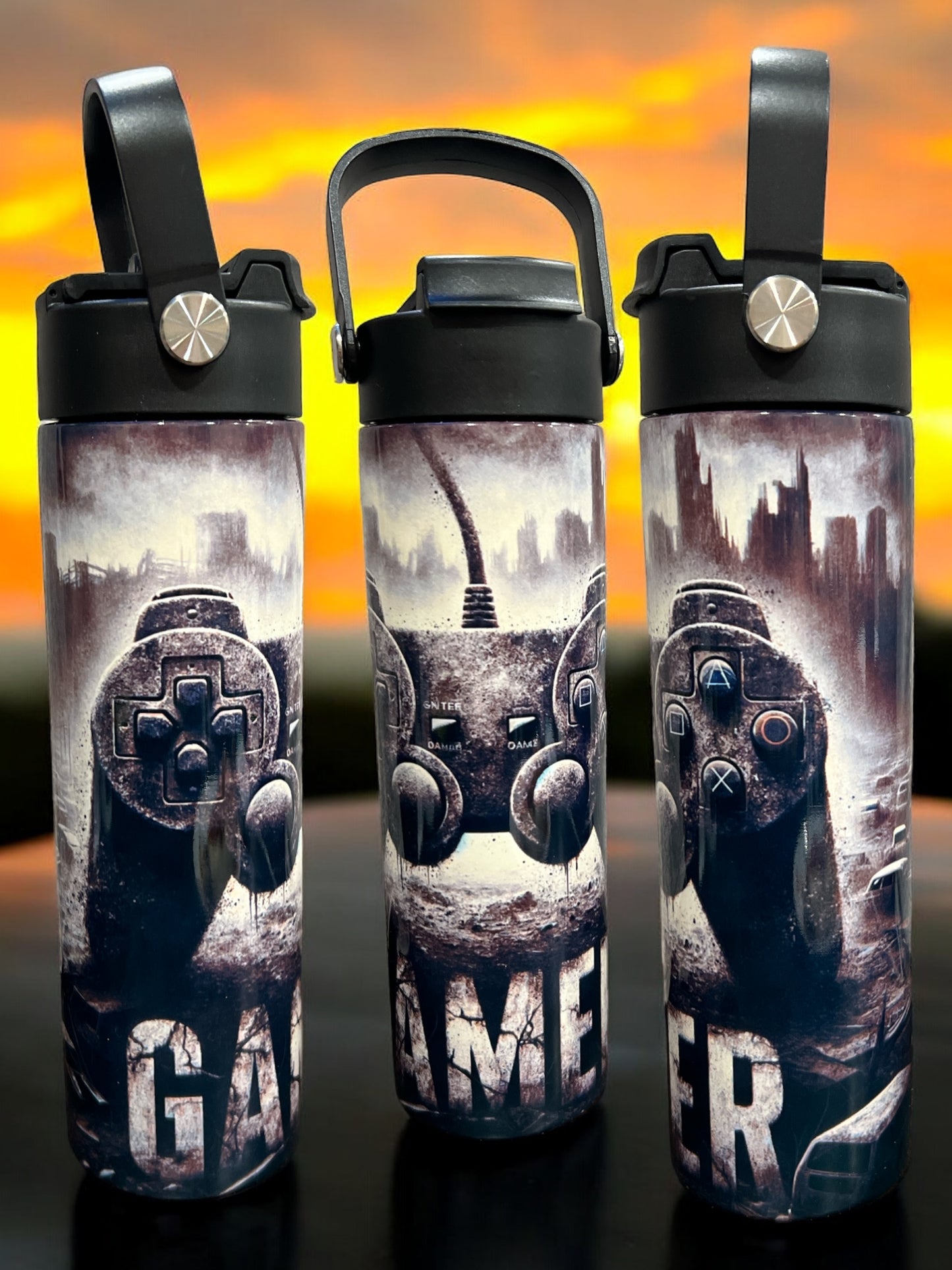 20oz Water Bottles - Gamer Bottle/Tumbler/Coffee Tumbler