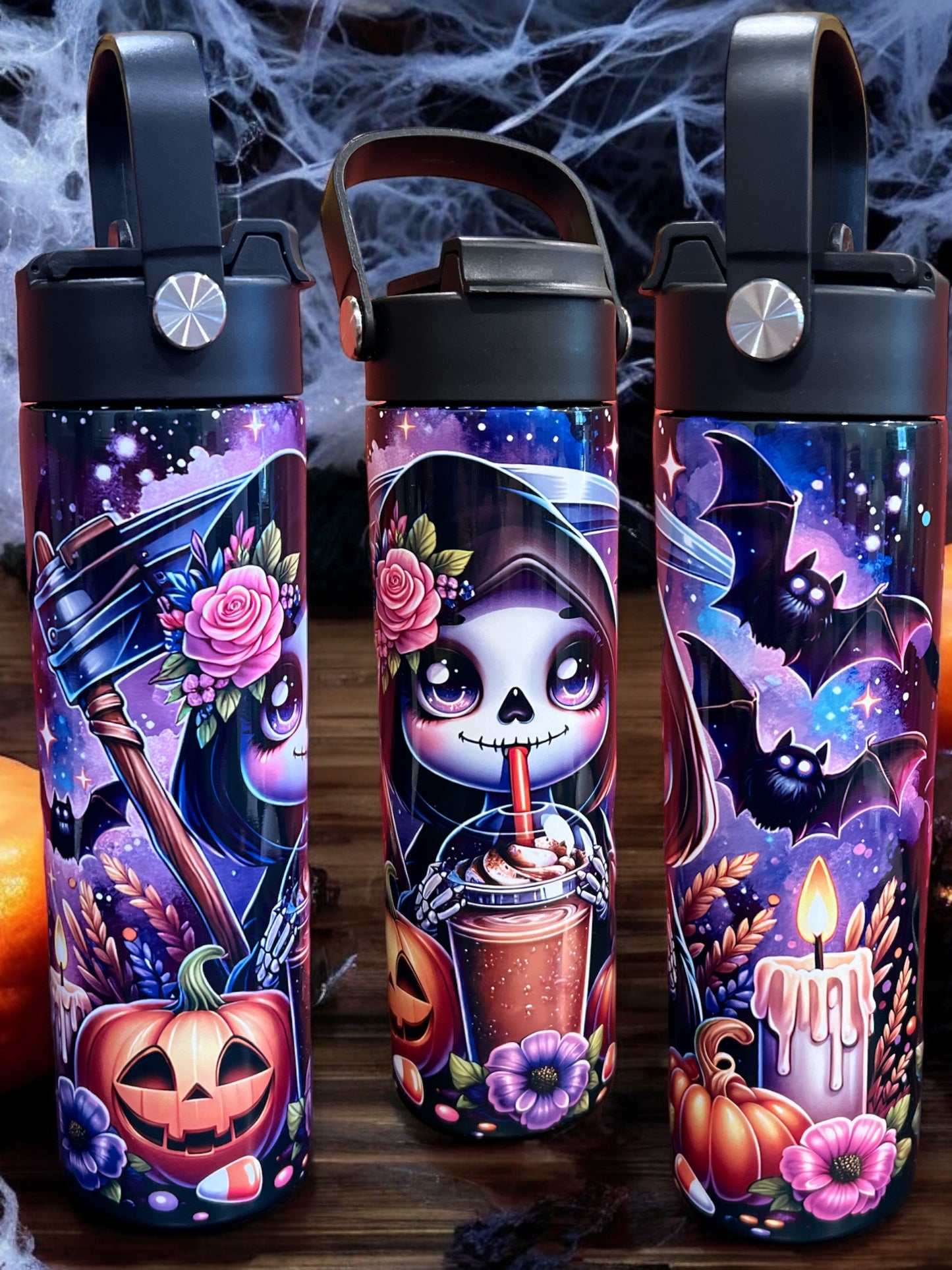 20oz Water Bottles - Halloween Water Bottle/Tumbler/Coffee Tumbler