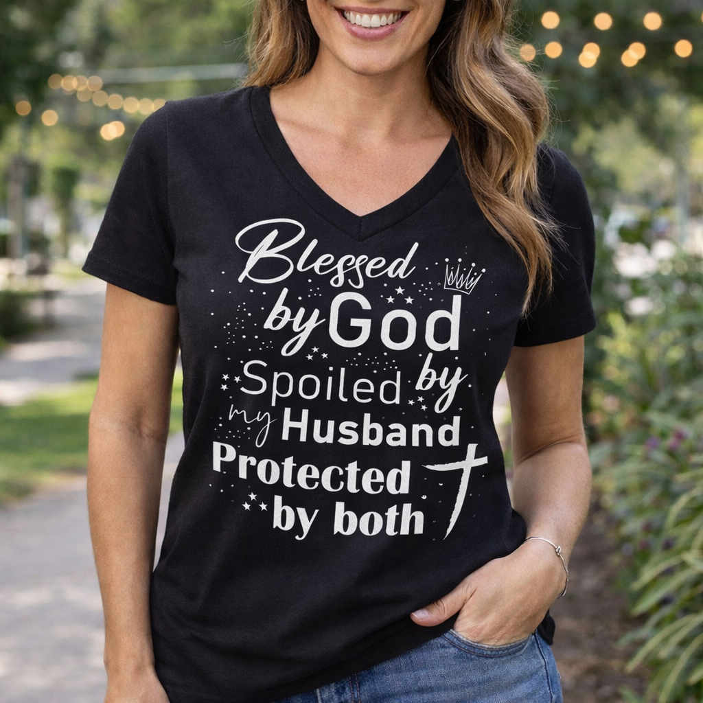 ✨ Blessed by God. Spoiled by my Husband. Protected by both. ✨