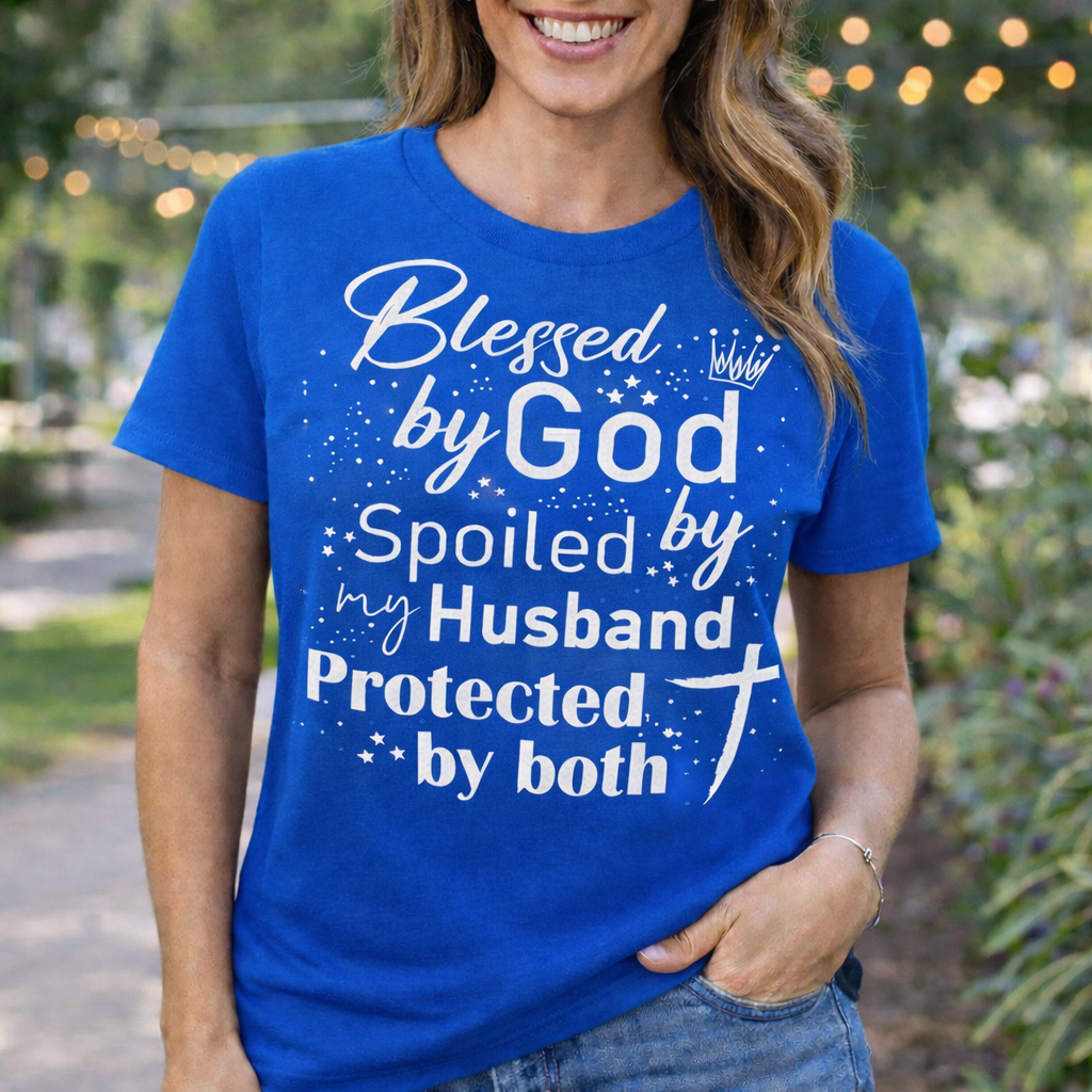 ✨ Blessed by God. Spoiled by my Husband. Protected by both. ✨