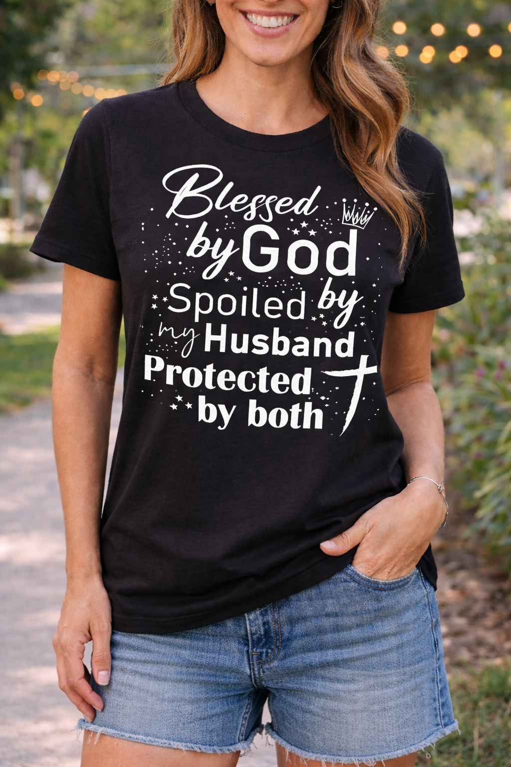 ✨ Blessed by God. Spoiled by my Husband. Protected by both. ✨