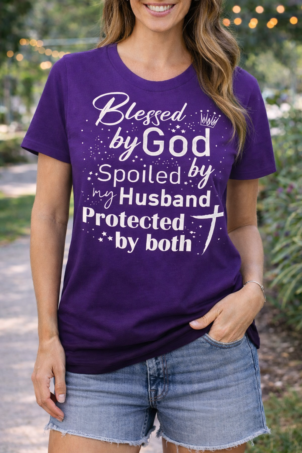 ✨ Blessed by God. Spoiled by my Husband. Protected by both. ✨