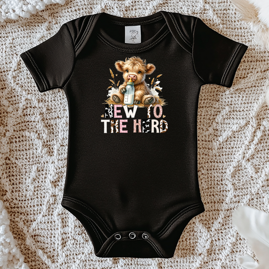 New to the Herd - Baby One Piece