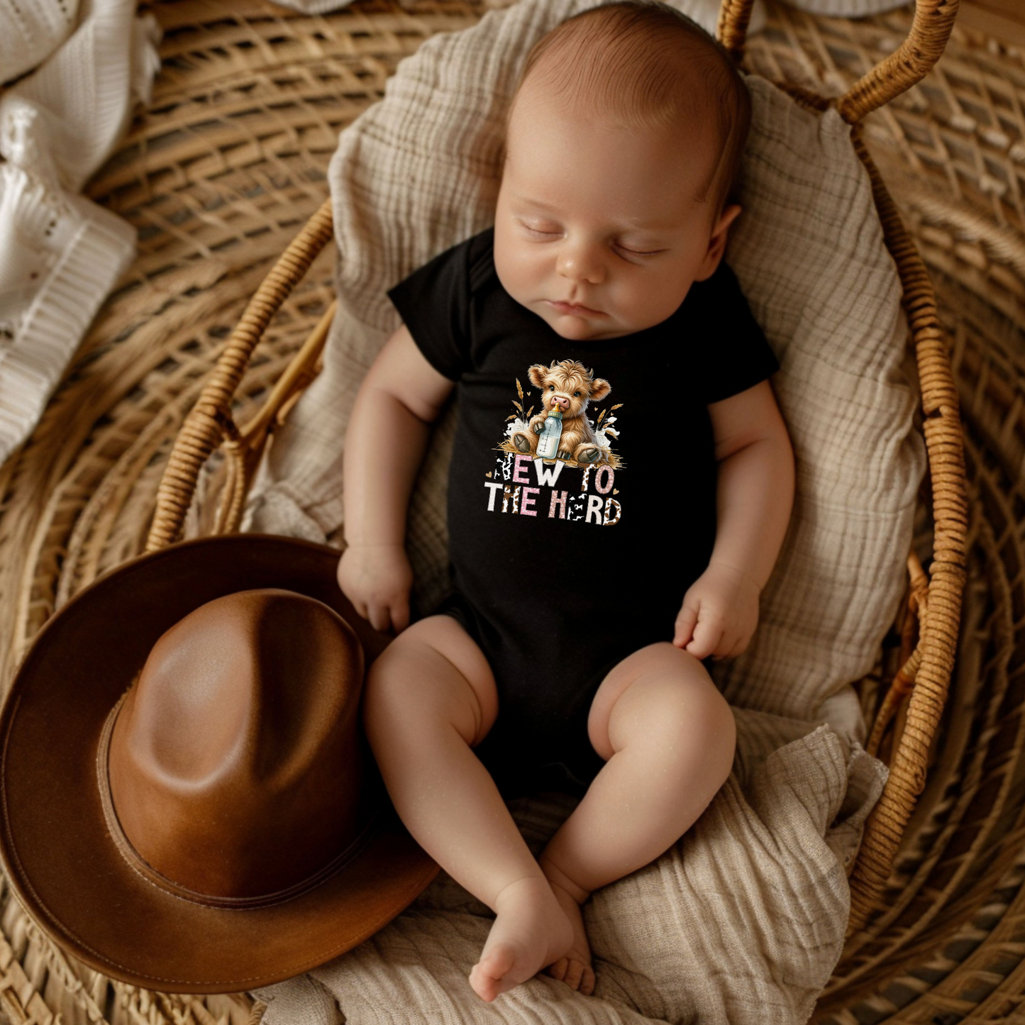 New to the Herd - Baby One Piece