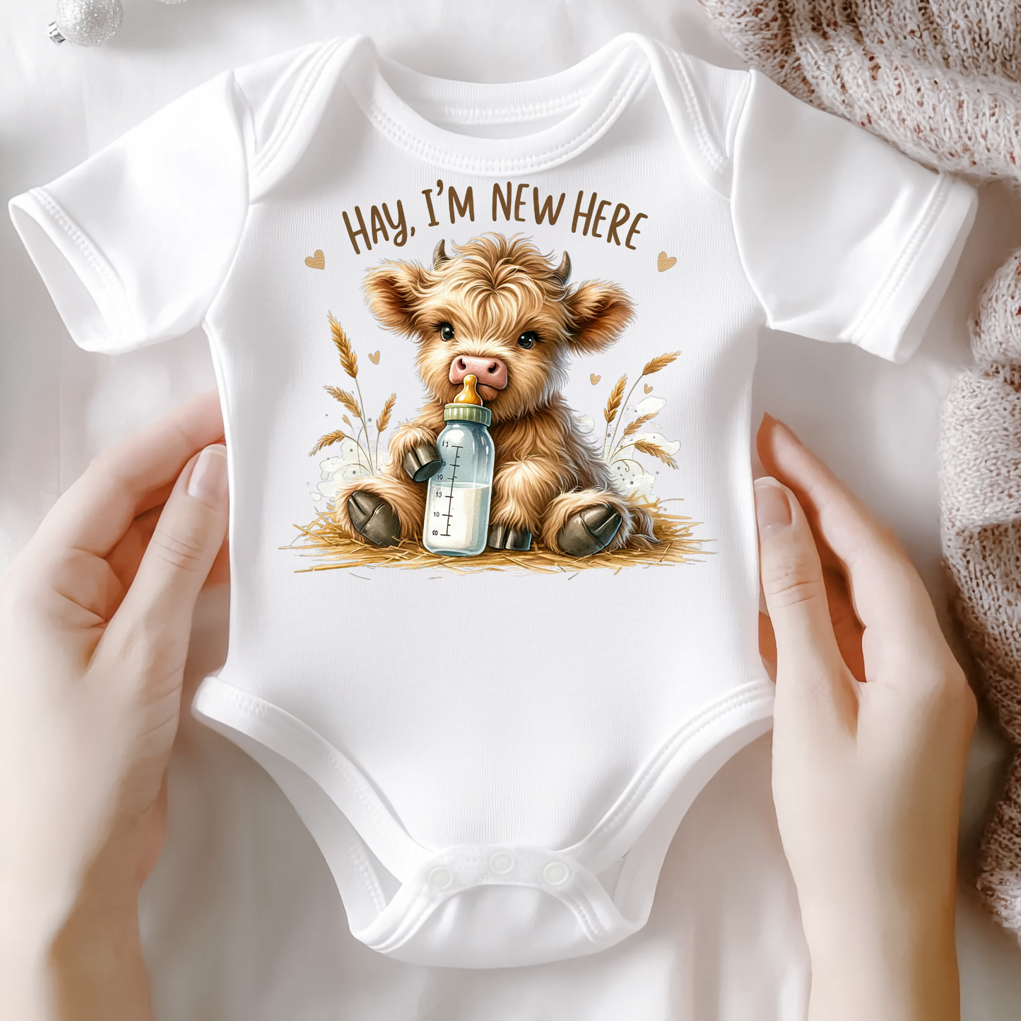 New to the Herd  - Baby One Piece