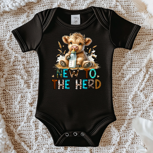 New to the Herd  - Baby One Piece