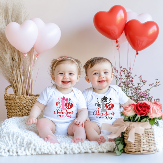 My First Valentine Onesie