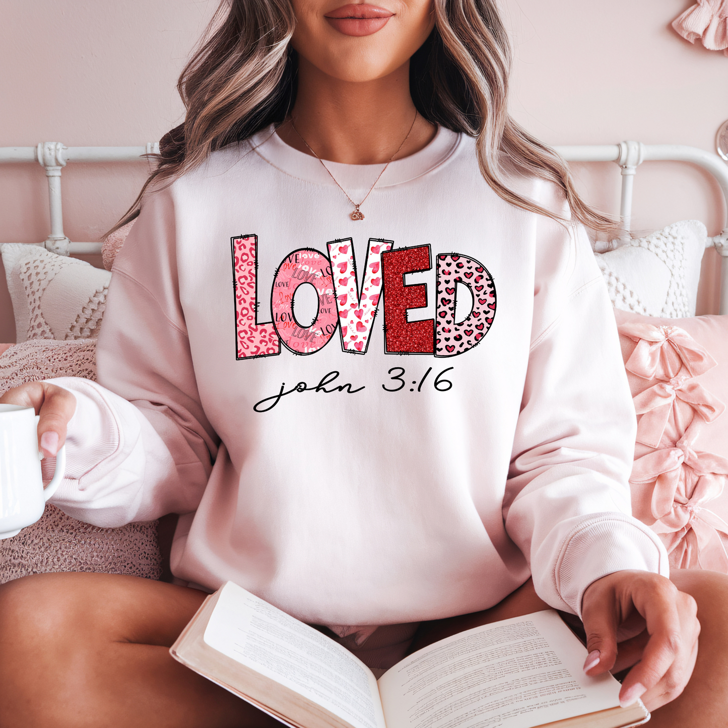 John 3:16 Loved  - T Shirt, Sweat Shirt or Hoodie