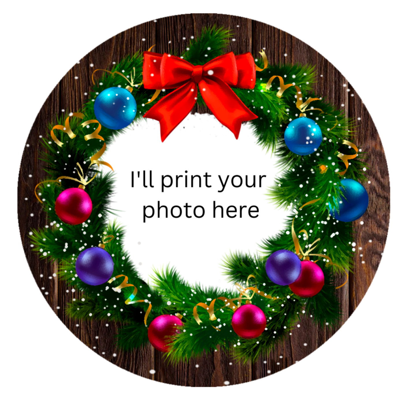 Personilized Keepsake Christmas Ornaments