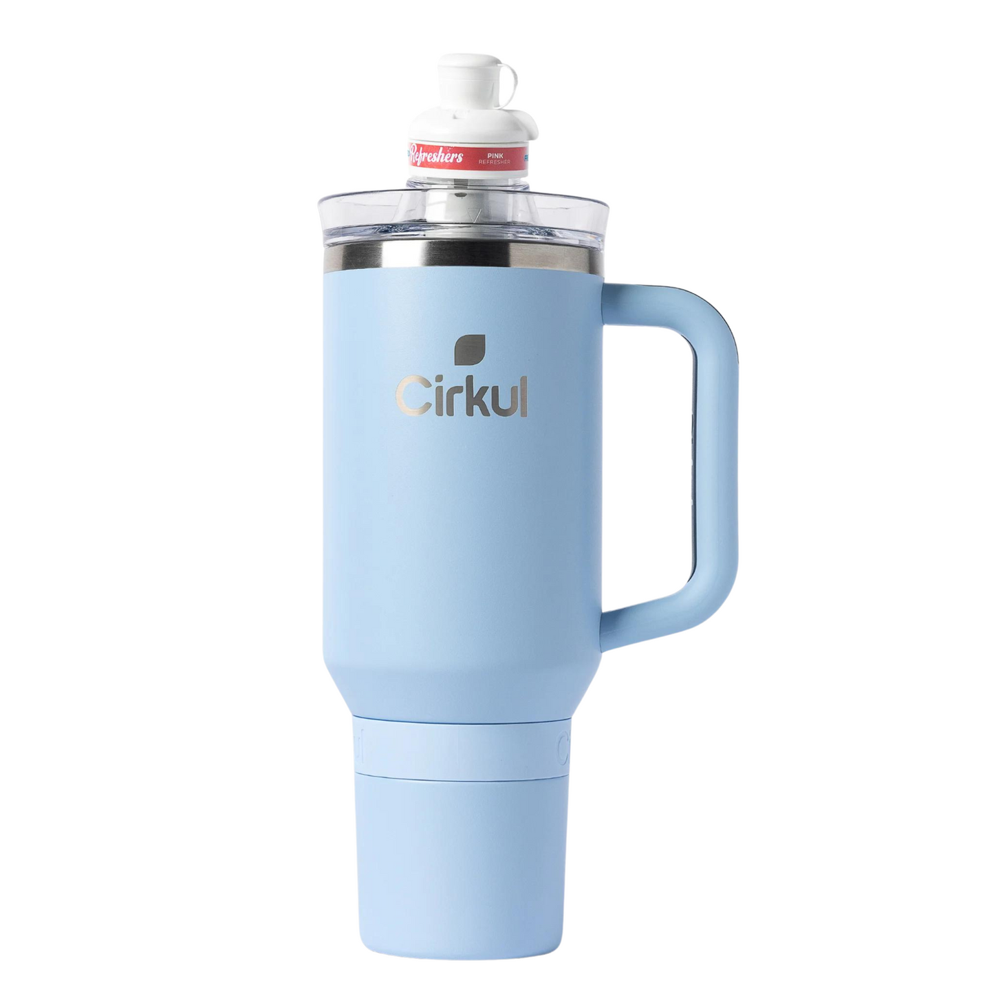 Raindrop (Light Blue)  Cirkul  40oz All Day Straw Sip Stanley Style