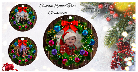 Keepsake Christmas Photo Ornaments