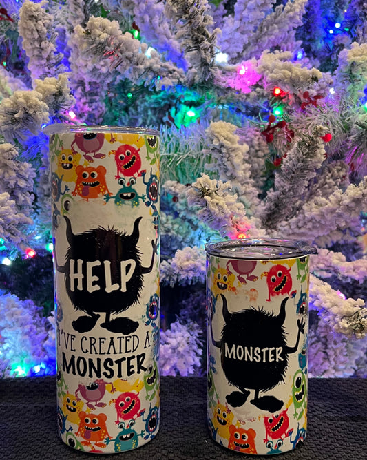 Help I have created a monster tumbler set.